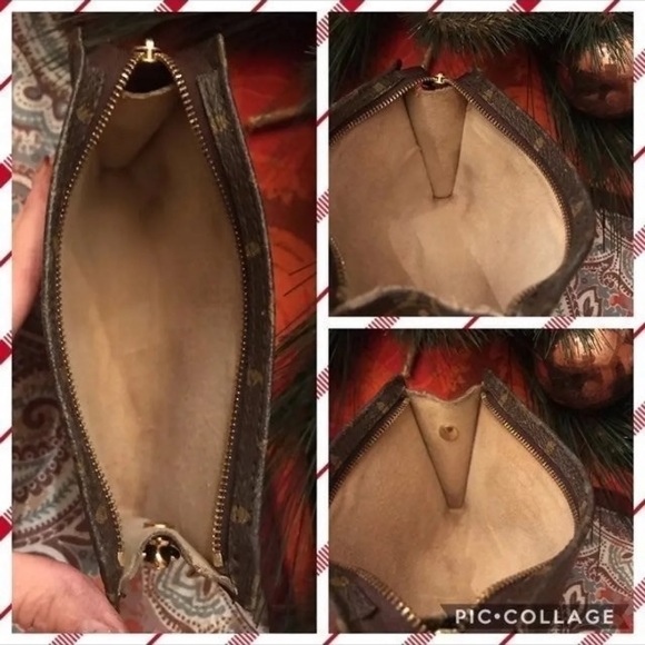 Authentic Louis Vuitton monogram Pouch 17 - Picture 6 of 7